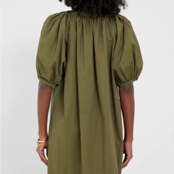 Tuckernuck Pomander Place Cassia Dress Olive Green - Picture 2 of 7